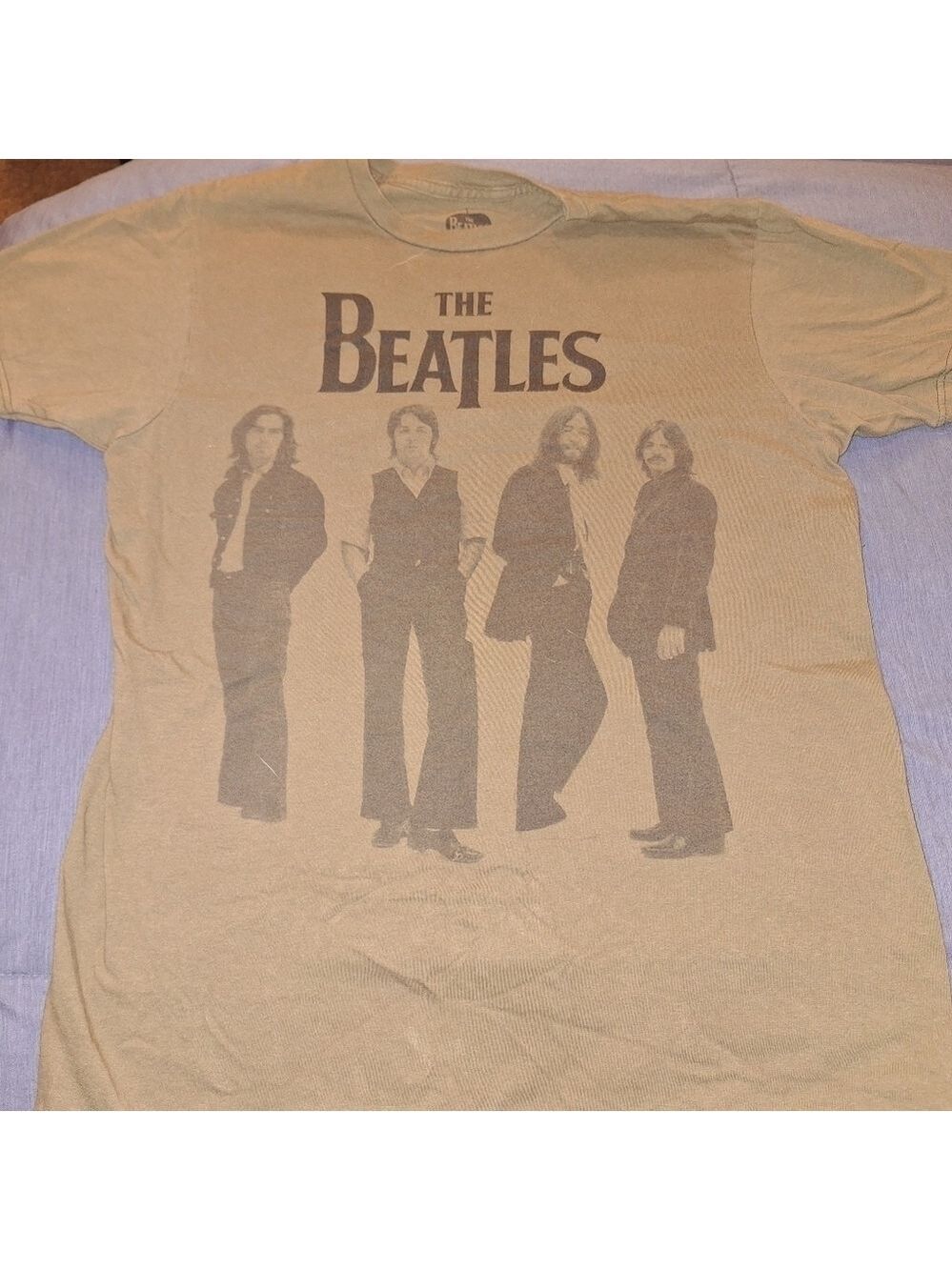 The Beatles Beattles Gray T Shirt Medium